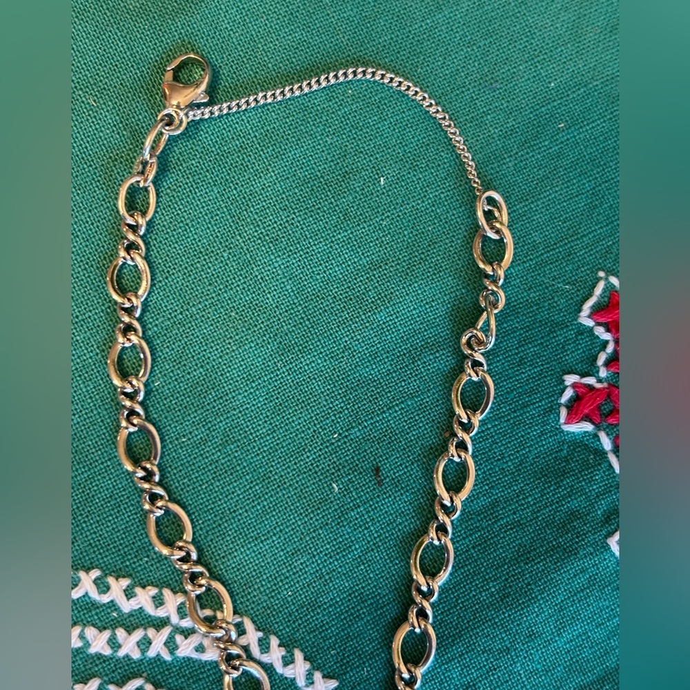 James Avery Sterling Silver Twist Charm Bracelet Size S - Picture 3 of 4